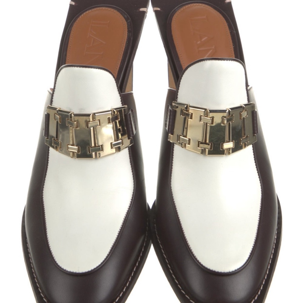 LANVIN Leather Mules
